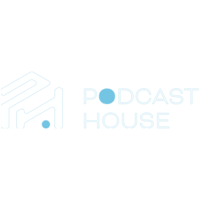 Podcast house blue log