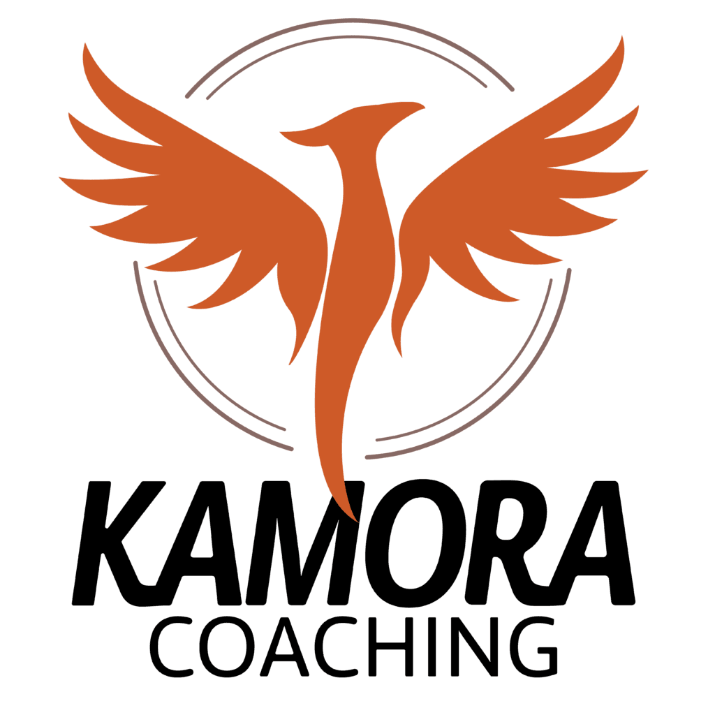 Logo design for Kamora Coaching in vertical format